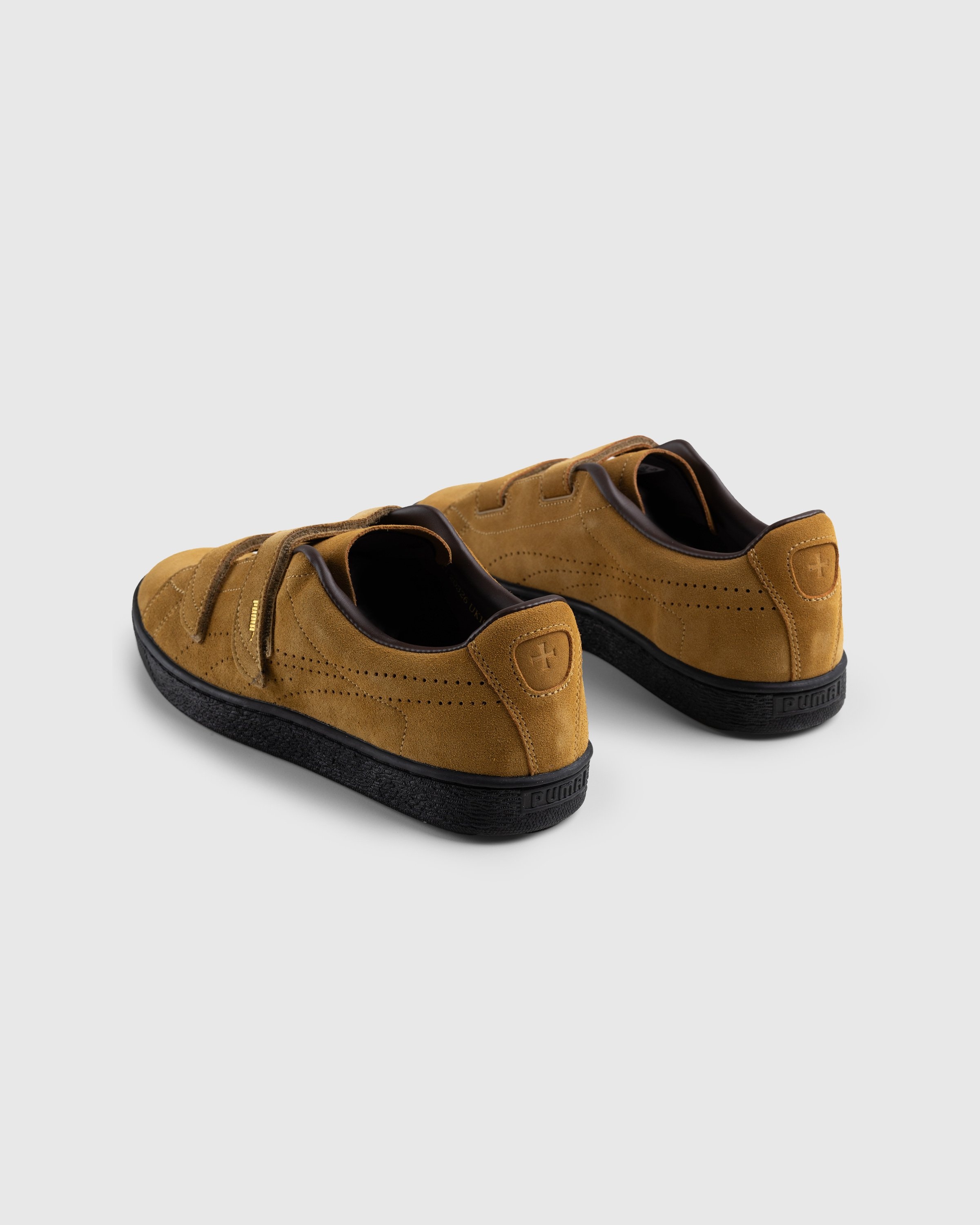 Brown suede pumas on sale